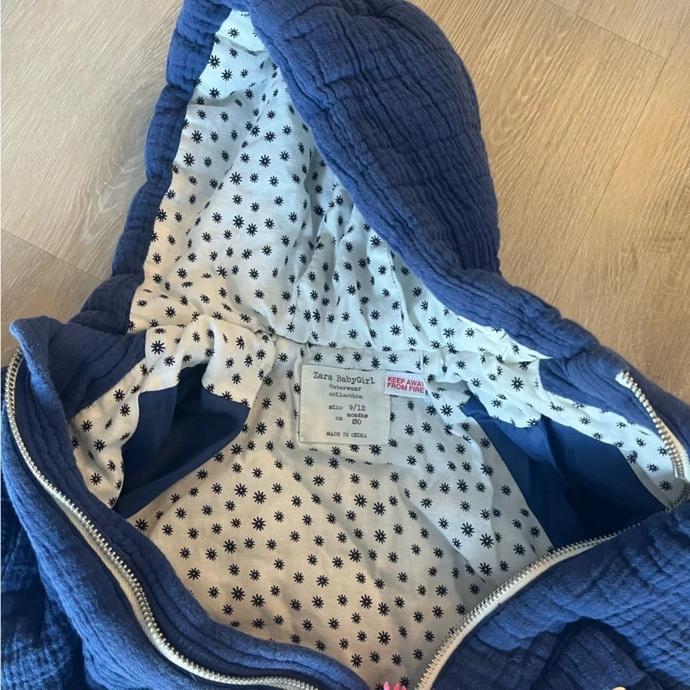 Zara Baby Girl Coat Jacket youth 9/12 months